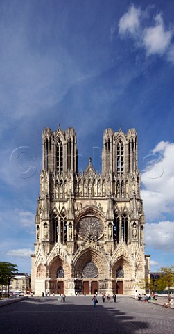 NotreDame Cathedral Reims Marne France