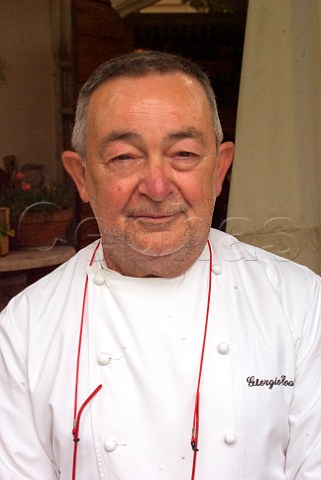 Giorgio Soave chef proprietor at Ristorante Groto de Corgnan SantAmbrogio di Valpolicella Veneto Italy
