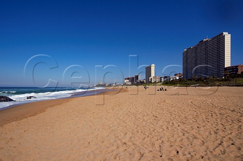 Beach at Amanzimtoti KwaZuluNatal South Africa