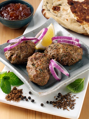Lamb Kebabs and spices
