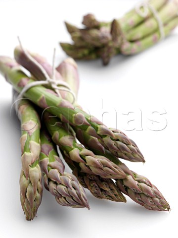 Bunches of fresh asparagus