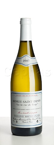 Bottle of 2007 MoreyStDenis En la Rue de Vergy of Domaine Bruno Clair