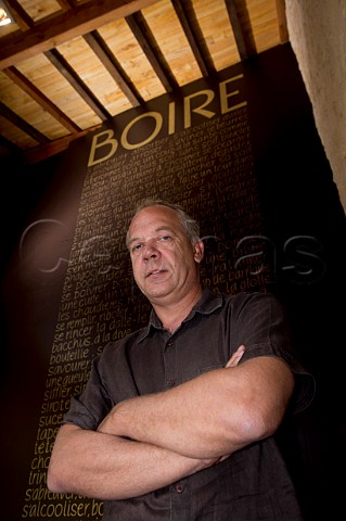 Stphane Derenoncourt oenologist and owner of Domaine de lA Ctes de Castillon  Bordeaux