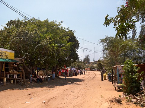 Roadside stalls in Ponta do Ouro southern Mozambique