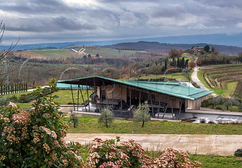 New winery of Antinoris Castello Della Sala Sala Umbria Italy