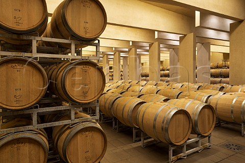 Barrel cellar of Antinoris Castello Della Sala Sala Umbria Italy
