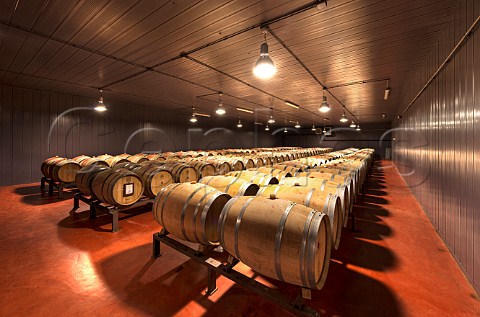 Barrel cellar of Lungarotti Torgiano Umbria Italy