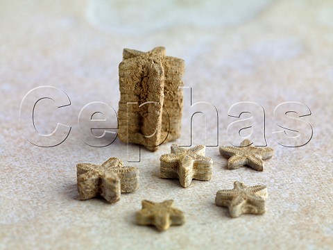 Tiny fossilized marine starfish pentacrines from the vineyards of LEtoile Jura France