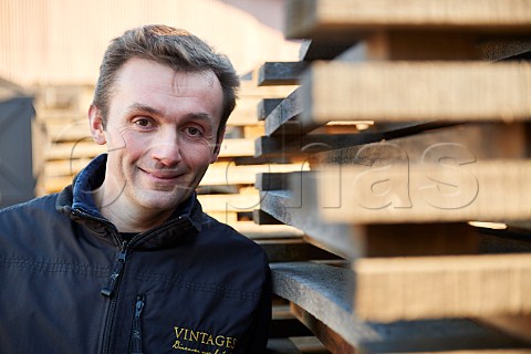 Pierre Vincent winemaker of Domaine de la Vougeraie Premeaux Cte dOr France