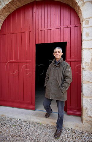 Sylvain Pitiot winemaker of Clos de Tart MoreyStDenis Cte dOr France