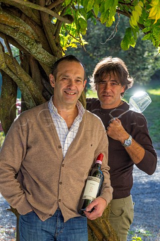 Paolo Dania and Dino Riccomagno of Dacapo  Agliano Terme Piemonte Italy Monferrato