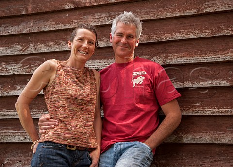 Mike and Claudia Elze Weersing of Pyramid Valley Vineyards Waikari North Canterbury New Zealand