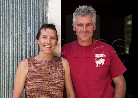 Mike and Claudia Elze Weersing of Pyramid Valley Vineyards Waikari North Canterbury New Zealand