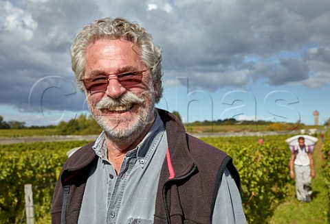 Jacky Blot died 2023 in his Clos de Mosny vineyard Domaine de la Taille aux Loups Husseau IndreetLoire France  MontlouissurLoire