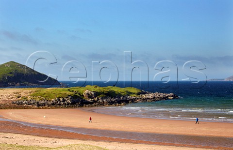 Beach on western shore of Loch Ewe Near Poolewe Ross and Cromarty Scotland