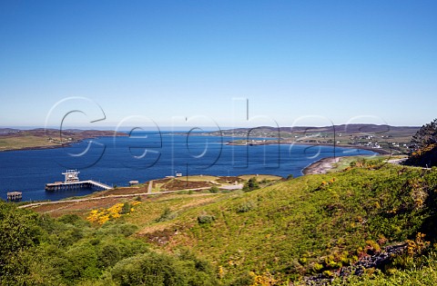 NATO refuelling depot on Loch Ewe Aultbea Ross and Cromarty Scotland