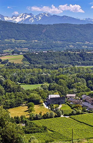 Chteau de Mrande and its vineyards Domaine Genoux Arbin Savoie France