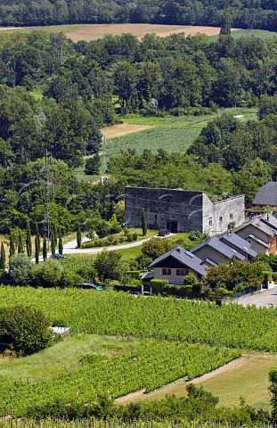Chteau de Mrande and its vineyards Domaine Genoux Arbin Savoie France