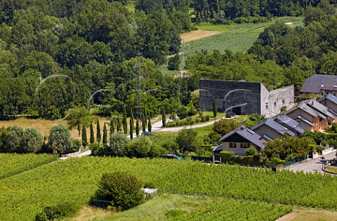 Chteau de Mrande and its vineyards Domaine Genoux Arbin Savoie France