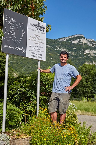 Adrien Berlioz of Celliers des Cray Chignin Savoie France