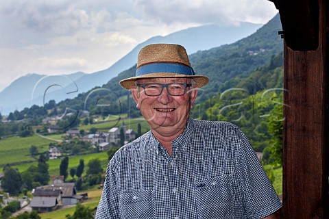 Michel Grisard at his home in Frterive Formerly of Domaine Prieur StChristophe he is the current president of the Centre dAmplographie Alpine Pierre Galet Savoie France