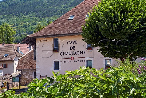 Cave de Chautagne cooperative winery Ruffieux Savoie France