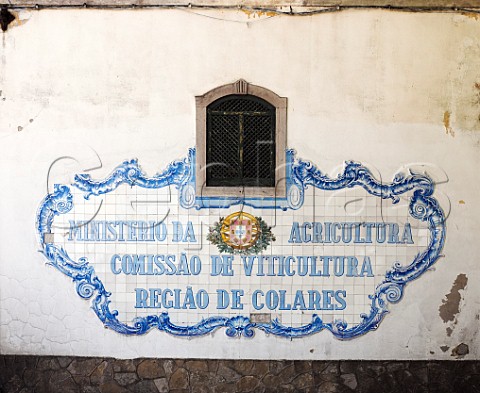 Adega Regional de Colares cooperative winery Colares Lisboa Portugal