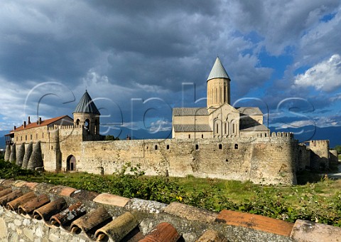 Alaverdi Monastery one of the most sacred and important places for wine culture in the country   Alazani Valley Kakheti Georgia