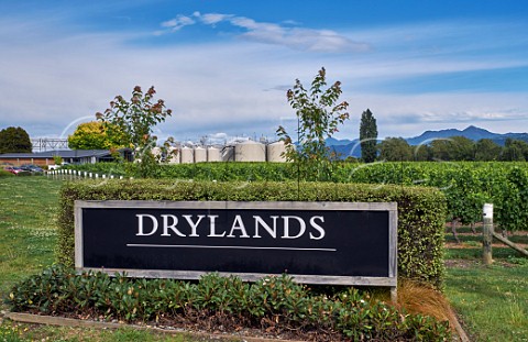 Drylands winery and vineyard of Constellation in the Wairau Valley Blenheim Marlborough New Zealand
