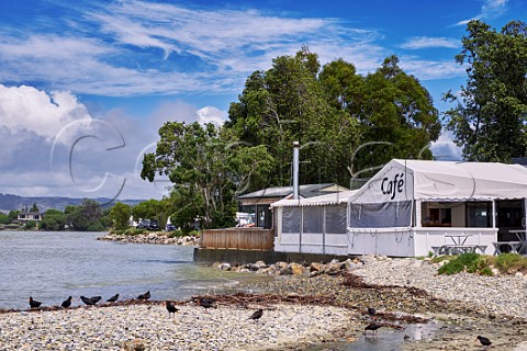 The Boat Shed Caf at Mapua Nelson New Zealand