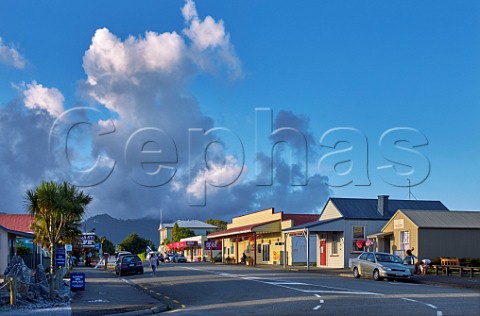 The town of Collingwood on Golden Bay Nelson Tasman New Zealand