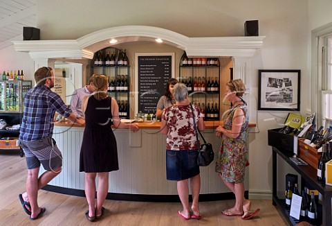 Tasting room of Neudorf winery Upper Moutere Nelson New Zealand