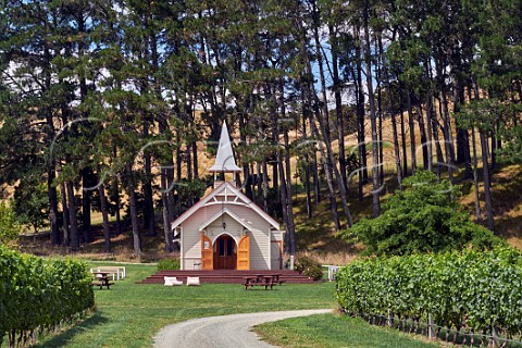 Sainte Solange Chapel the tasting room in the vineyards of Clos Henri Renwick Marlborough New Zealand   Wairau Valley