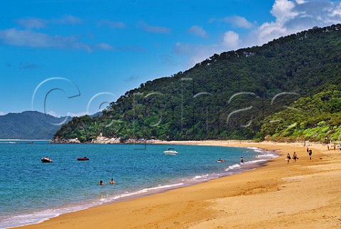 Totaranui Beach in Abel Tasman National Park Nelson New Zealand