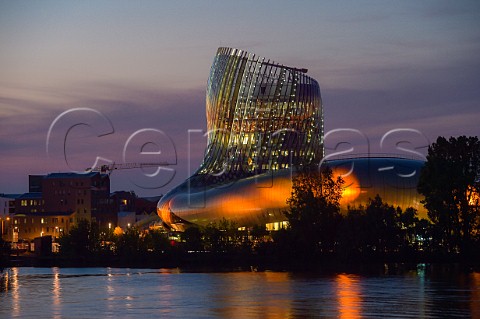 The Cit du Vin on the Quai de Bacalan Bordeaux Aquitaine France