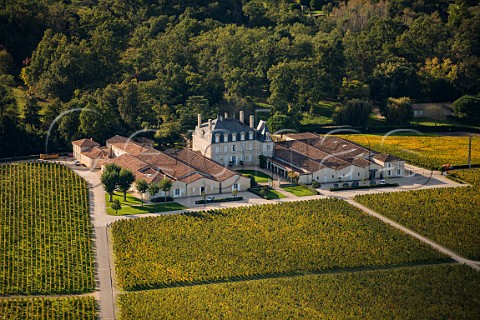 Chteau GrandPuyLacoste and its vineyard Pauillac Gironde France  Mdoc  Bordeaux