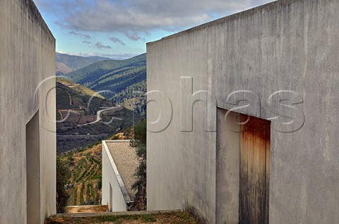 The gravityfed winery of Dominio do Bibei Manzaneda Galicia Spain Ribeira Sacra  subzone QuirogaBibei