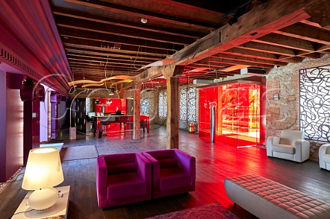 Reception area of Hotel AF Pesquera Penafiel Castilla y Len Spain  Ribera del Duero