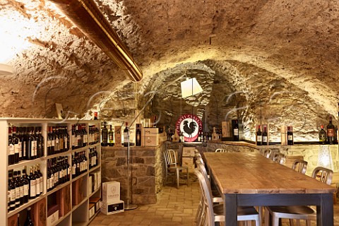 Wine shop of the Casa Chianti Classico Convento di Santa Maria Radda in Chianti Tuscany Italy