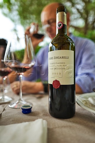 Bottle of Sergio Zingarelli Chianti Classico 2013 Rocca delle Mace Castellina in Chianti Tuscany Italy   Chianti Classico