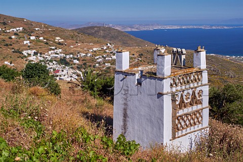 Dovecot at Arnados above village of Triandaros Tinos Greece