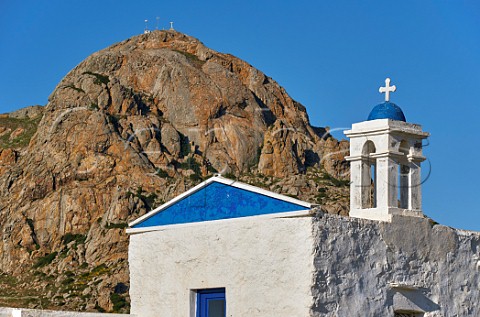 Chapel below Mount Exomvourgo Xinara Tinos Greece