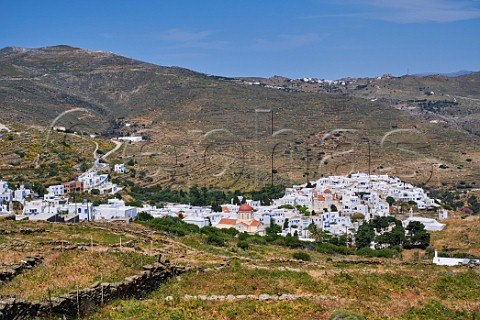 Village of Pyrgos Tinos Greece