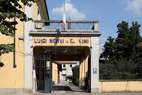Premises of Luigi Nervi now NerviConterno Gattinara Piedmont Italy