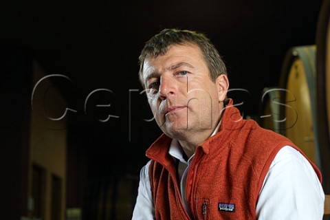 Roberto Conterno in the cellar of Cantina Giacomo Conterno Monforte dAlba Piedmont Italy