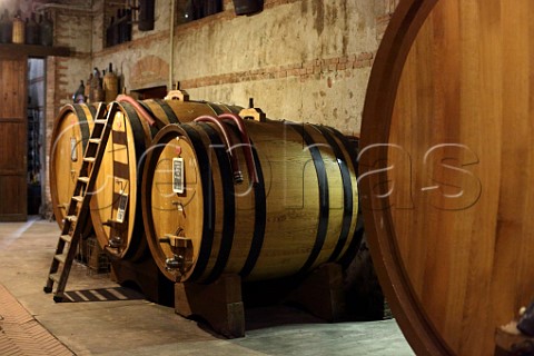 Botti in the cellar of Cantina Giuseppe Rinaldi Barolo Piedmont Italy  Barolo