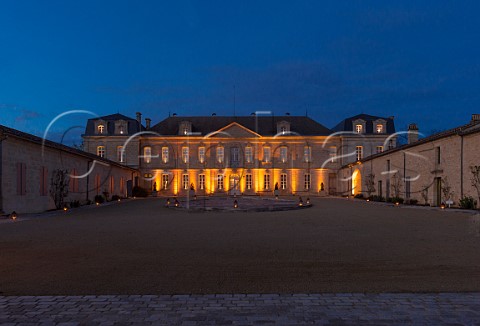 Chteau Soutard at dusk SaintEmilion Gironde France Stmilion  Bordeaux