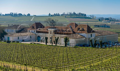 Chteau Anglus and its vineyard Stmilion Gironde France  Saintmilion  Bordeaux