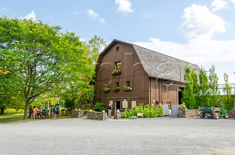 Tasting room of Hermann J Wiemer winery Dundee New York USA Finger Lakes