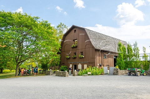 Tasting room of Hermann J Wiemer winery Dundee New York USA Finger Lakes